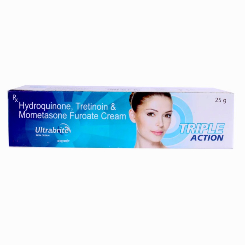 Triple Action Ultrabrite Skin Cream 25 mg